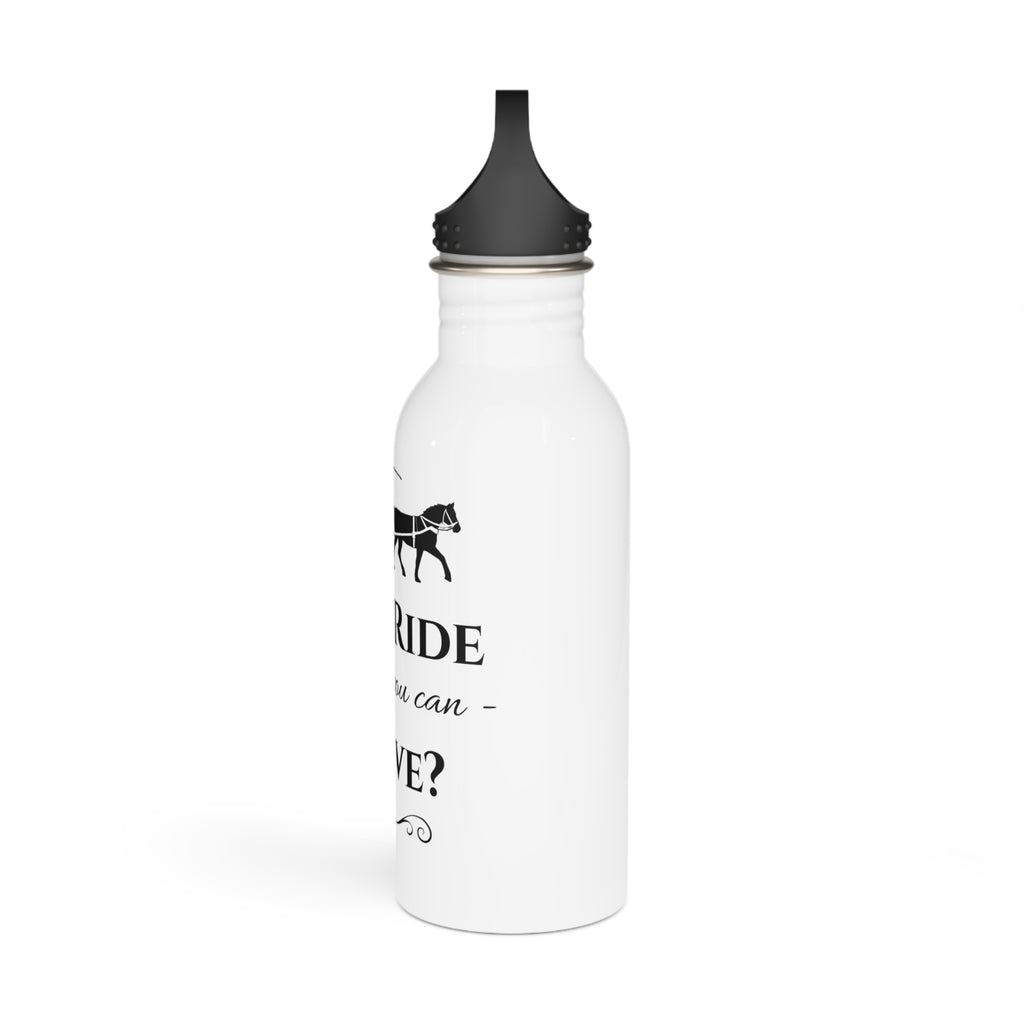 Stainless Steel Water Bottle – “Why Ride When You Can Drive?”